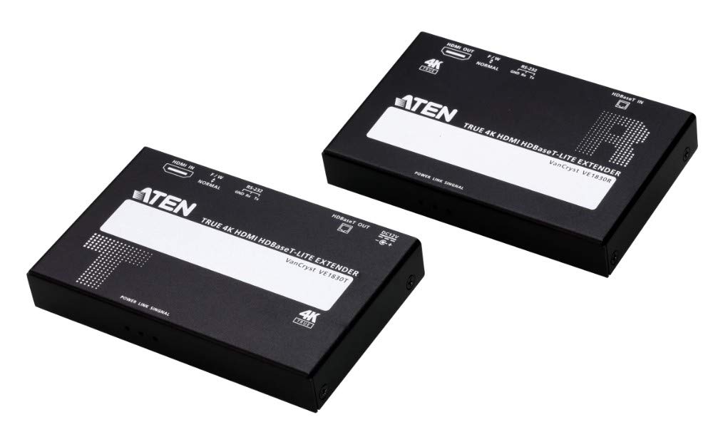 ATEN VE1830 HDMI HDBaseT-Liteエクステンダー ③ Amazon.co.jp: ATEN HDMI HDBaseT-Liteエクステンダー（4K60p、POC対応